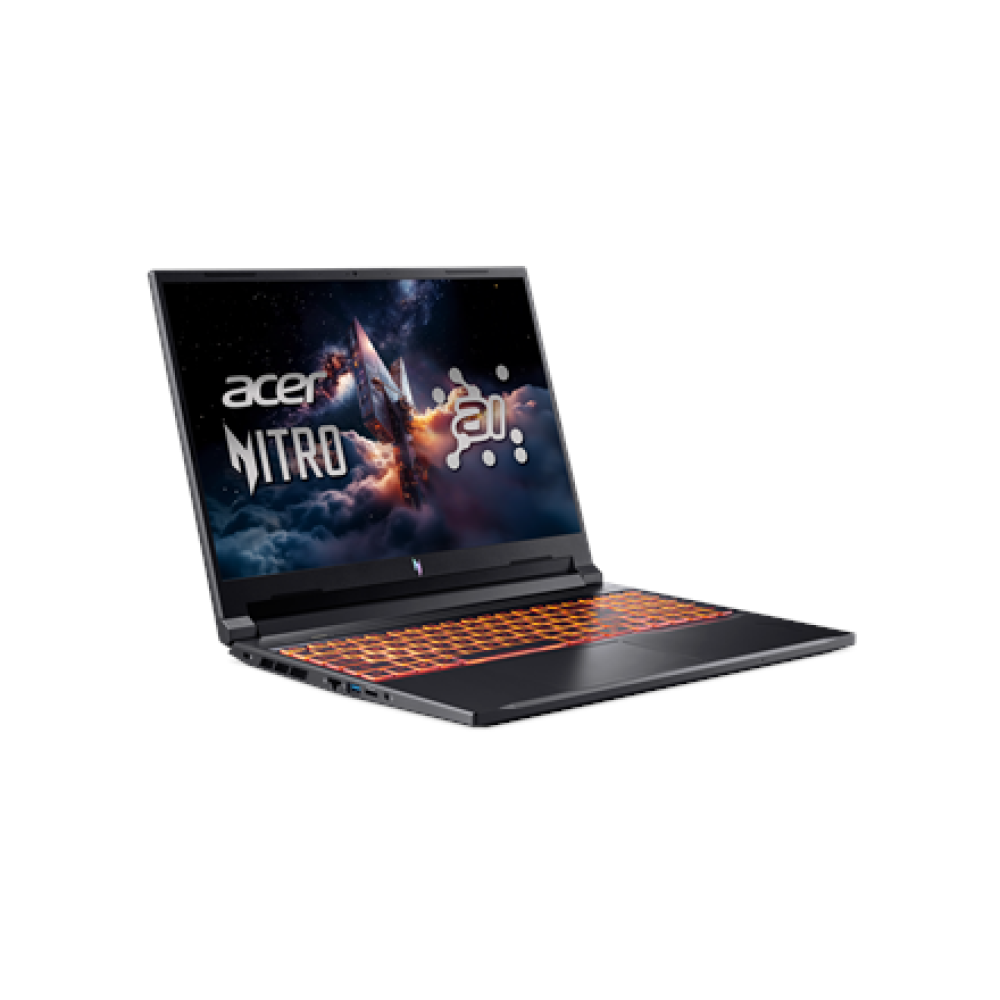 Acer , Nitro V 16 AI ANV16-42-R0W6 , Shale Black , 16 , IPS , WUXGA , 1920 x 1200 pixels , AMD Ryzen 7 , 260 , 32 GB , DDR5 , Solid-state drive capacity 1000 GB , NVIDIA GeForce RTX 5070 , GDDR7 , 8 GB , Windows 11 Home , 802.11ax , Bluetooth version 5.3 