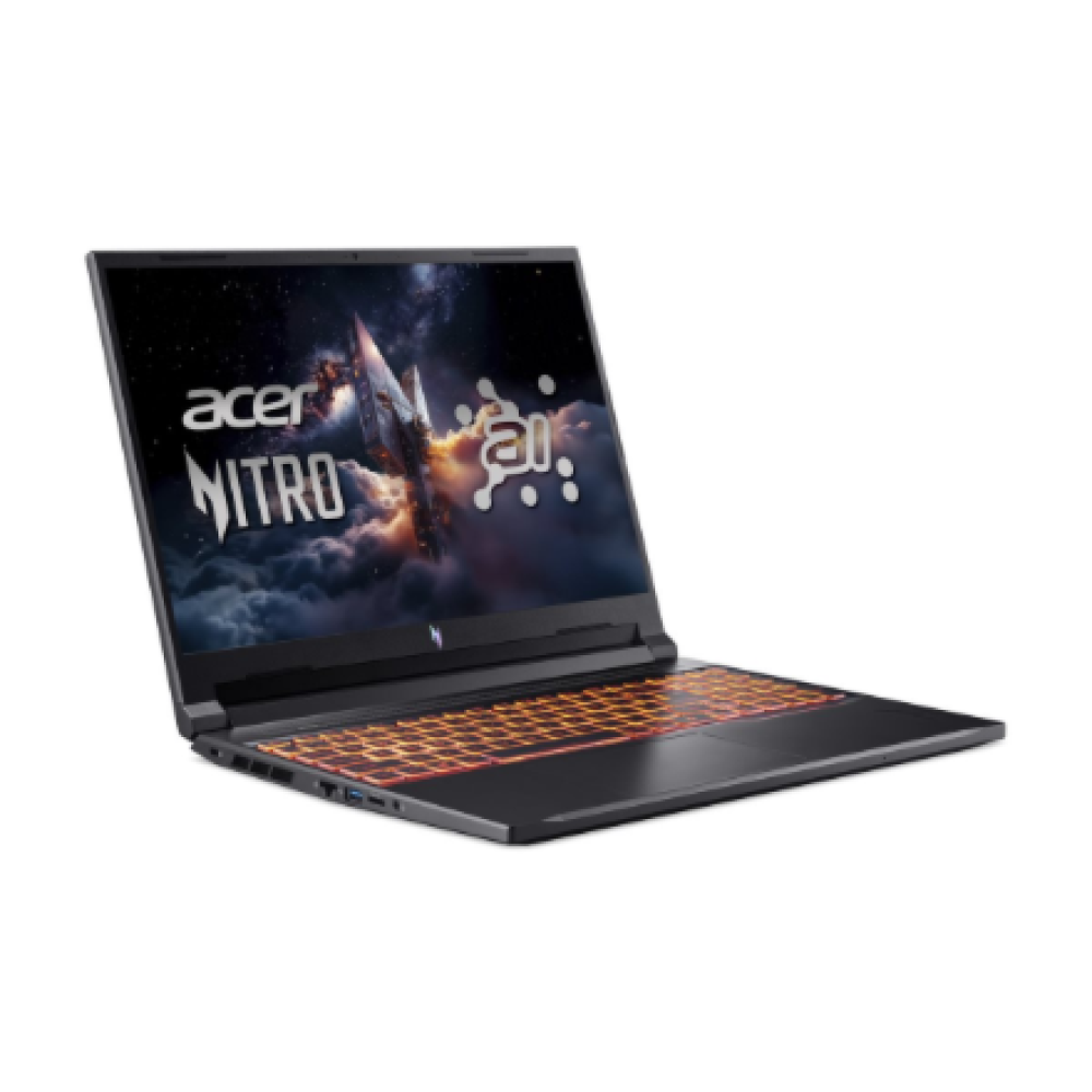 NH.QYYEL.002 Acer , Nitro V 16 AI ANV16-42-R0W6 , Shale Black , 16 , IPS , WUXGA , 1920 x 1200 pixels , AMD Ryzen 7 , 260 , 32 GB , DDR5 , Solid-state drive capacity 1000 GB , NVIDIA GeForce RTX 5070 , GDDR7 , 8 GB , Windows 11 Home , 802.11ax , Bluetooth version 5.3