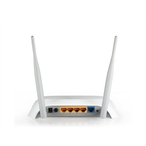 TP-LINK , 3G/4G Router , TL-MR3420 , 802.11n , 300 Mbit/s , 10/100 Mbit/s , Mesh Support No , MU-MiMO No , 3G/4G via optional USB adapter , Antenna type 2xExternal , 1xUSB 2.0