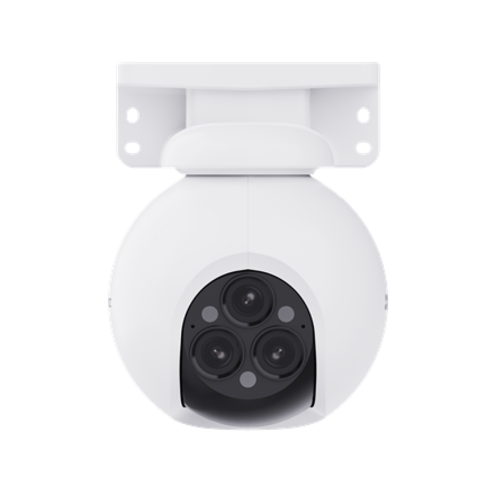 EZVIZ , Smart Home Wi-Fi Camera , CS-H80f , 4 MP+4 MP+4 MP , 2.8-12mm/F1.6 , IP67 , H.265/H.264 , Micro SD, Max. 512 GB