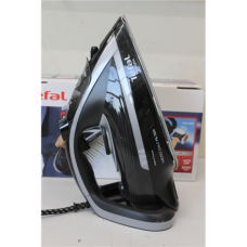 SALE OUT. Tefal FV8062 Puregliss Iron , Black/Grey , TEFAL FV8062 Puregliss , Steam Iron , 3000 W , Water tank capacity 0.27 ml , Continuous steam 50 g/min , Steam boost performance 280 g/min , Black/Grey , DAMAGED PACKAGING, SCRATCHED ON FRONT