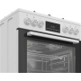 BEKO Cooker , FBM62330GWDTN , Hob type Gas , Oven type Electric , White , Width 60 cm , Grilling , LED , Depth 60 cm , 72 L