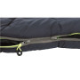 Outwell Contour Lux Deep Blue L, Sleeping Bag - Left Zipper, 220 x 85 cm, YKK 2-way L-shape open-end with auto lock, Deep Blue