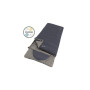 Outwell Contour Lux Deep Blue L, Sleeping Bag - Left Zipper, 220 x 85 cm, YKK 2-way L-shape open-end with auto lock, Deep Blue