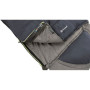 Outwell Contour Lux Deep Blue L, Sleeping Bag - Left Zipper, 220 x 85 cm, YKK 2-way L-shape open-end with auto lock, Deep Blue