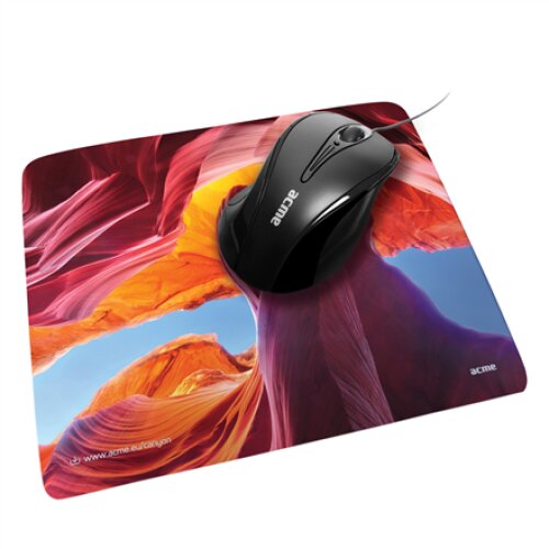 Acme Sun/lake Plastic Mouse Pad 230 x 195 x 3 mm Violet