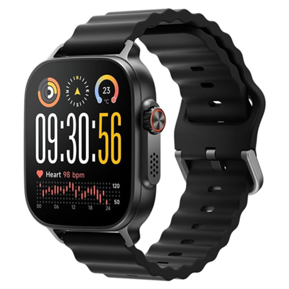 Realme , Watch 5 , GPS (satellite) , AMOLED , Bluetooth , Titanium Black