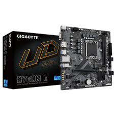 Gigabyte B760M E , Processor family Intel , Processor socket LGA1700 , DDR5 , Supported hard disk drive interfaces M.2, SATA , Number of SATA connectors 4