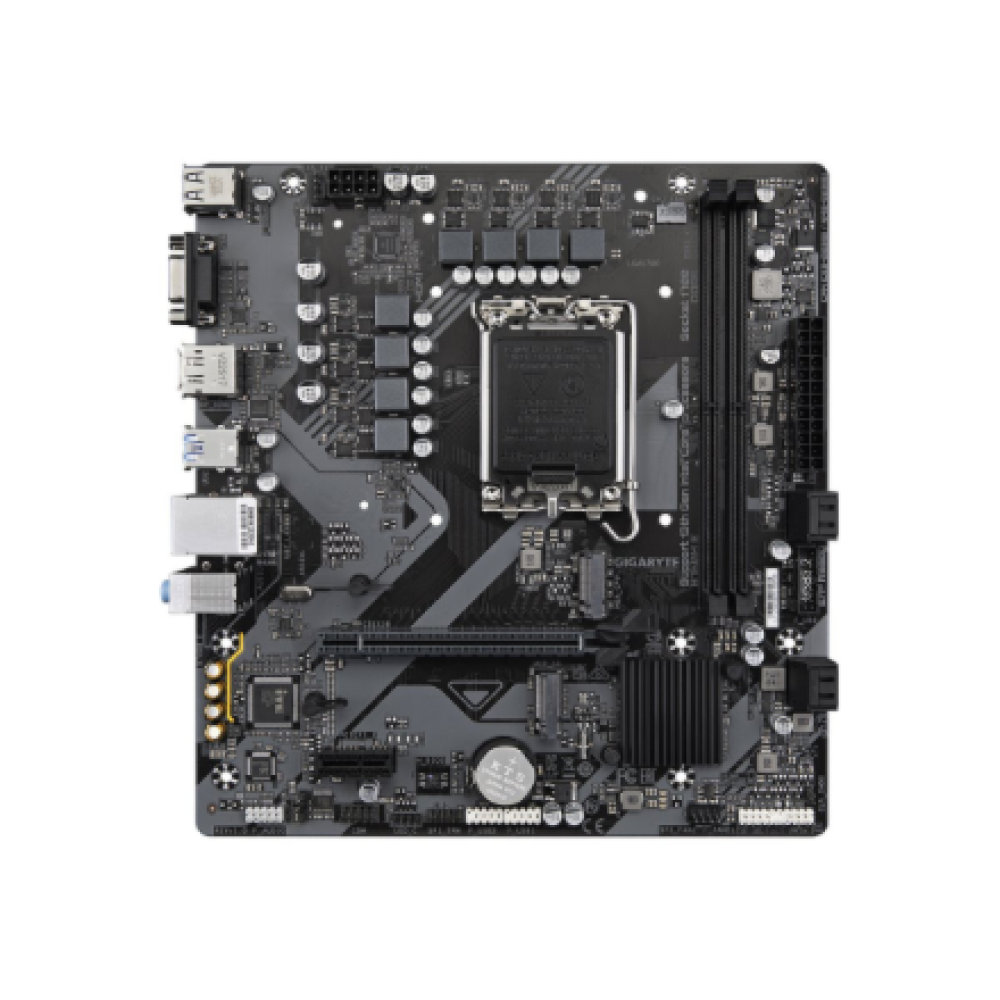 Gigabyte B760M E , Processor family Intel , Processor socket LGA1700 , DDR5 , Supported hard disk drive interfaces M.2, SATA , Number of SATA connectors 4