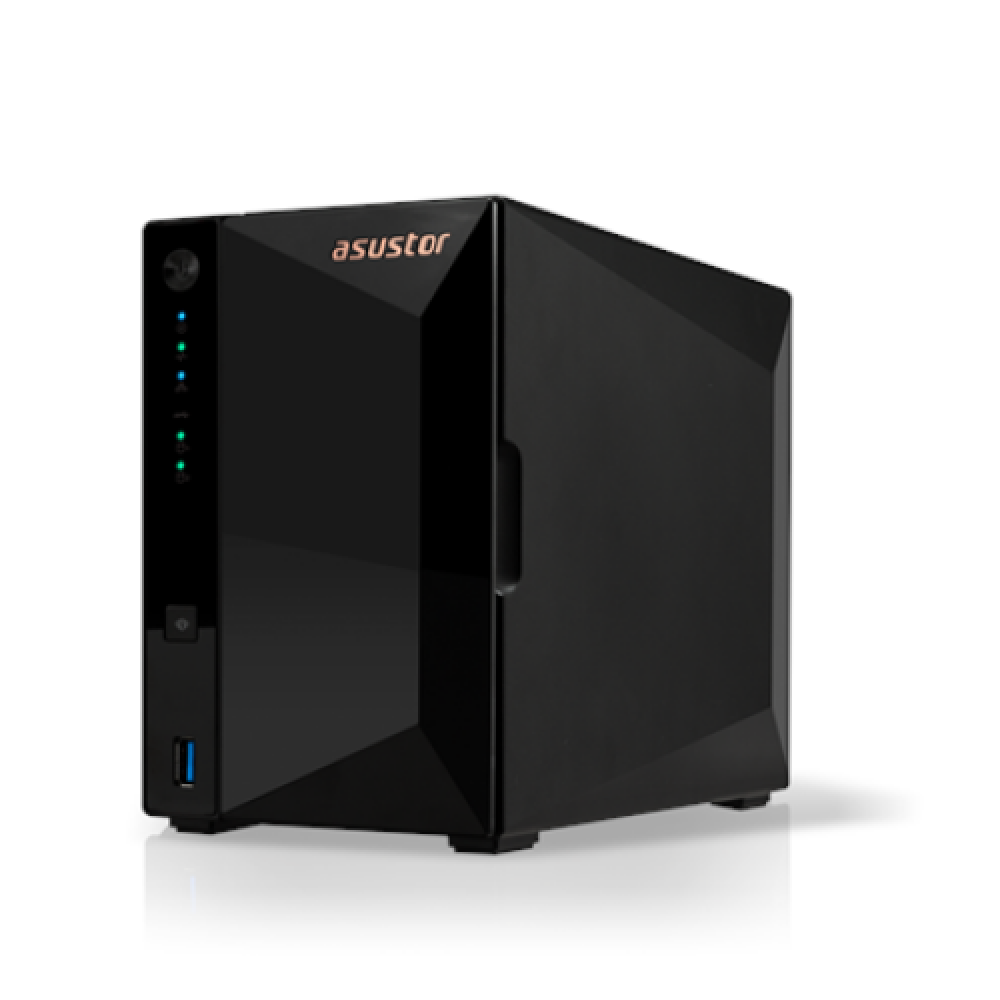 Asus AsusTor Tower NAS AS3302T Up to 2 HDD Realtek RTD1296 Quad-Core Realtek RTD1296 Processor frequency 1.4 GHz 2 GB DDR4 Black
