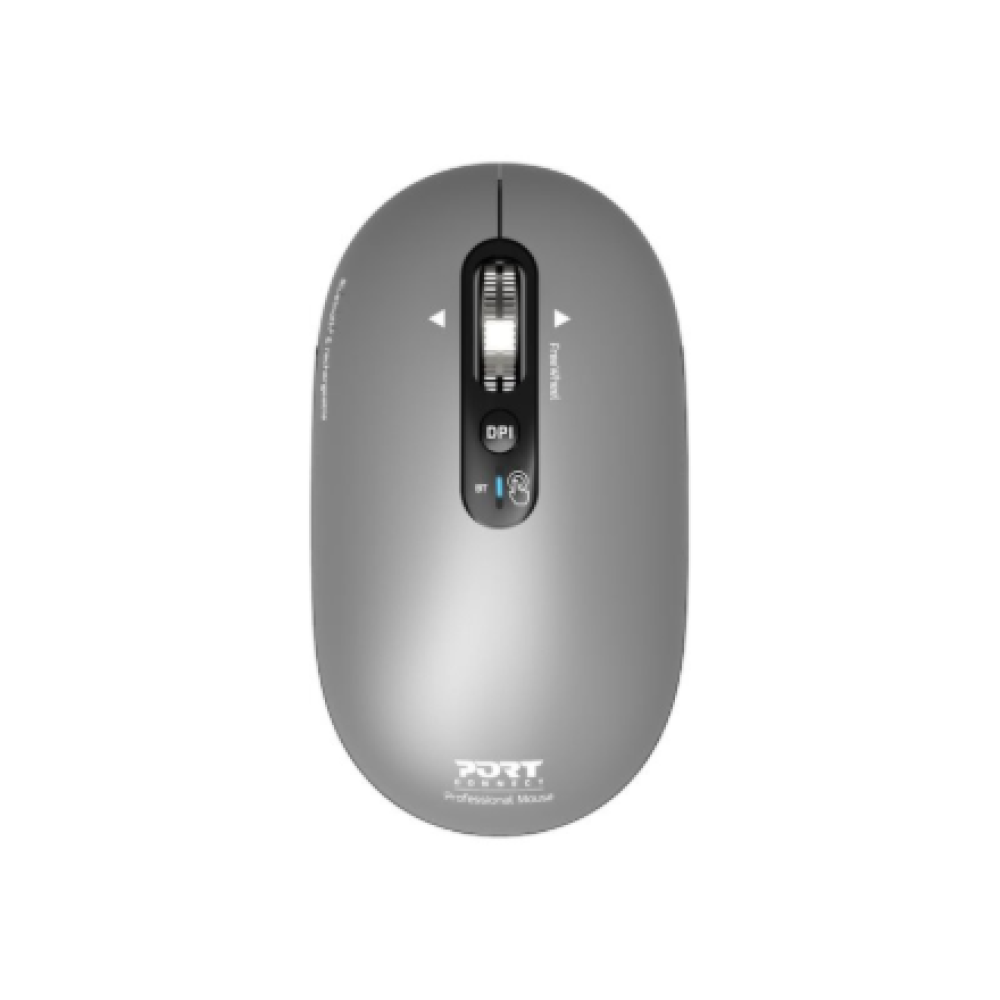 PORT CONNECT Mouse , PURE MAC , Wireless , Bluetooth , Gris clair