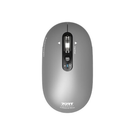 PORT CONNECT Mouse , PURE MAC , Wireless , Bluetooth , Gris clair