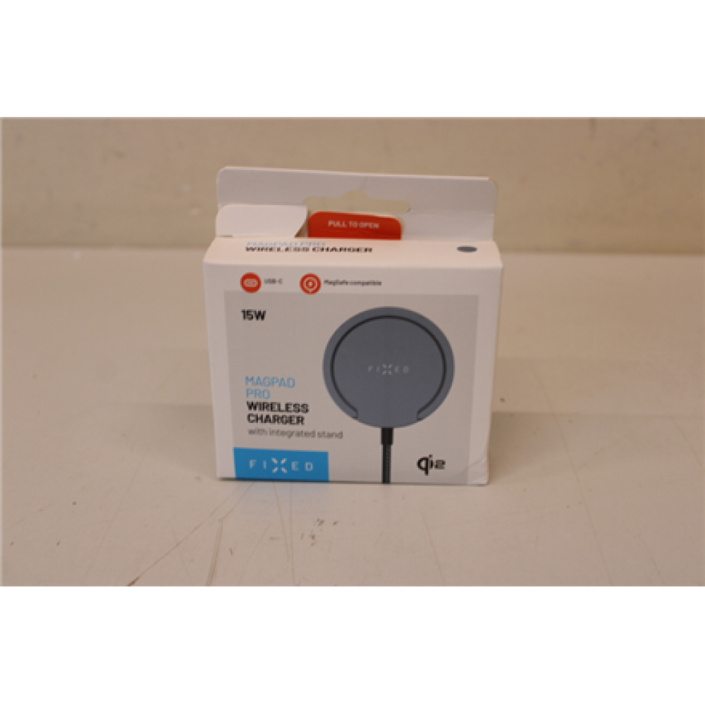 SALE OUT. FIXED MagPad, Qi2 support, gray , Fixed , MagPad Pro wireless charger , FIXMPADP-GR , Gray , DAMAGED PACKAGING, DEMO
