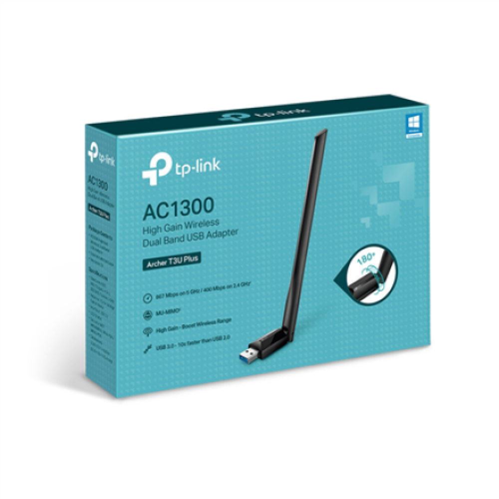 TP-LINK , Dual Band USB Adapter , Archer T3U Plus