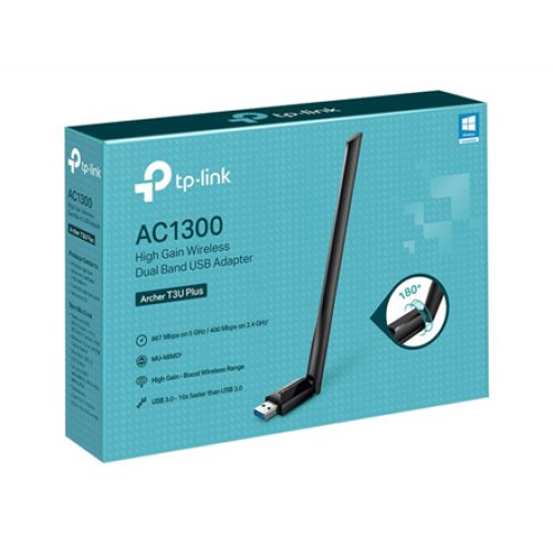 TP-LINK , Dual Band USB Adapter , Archer T3U Plus