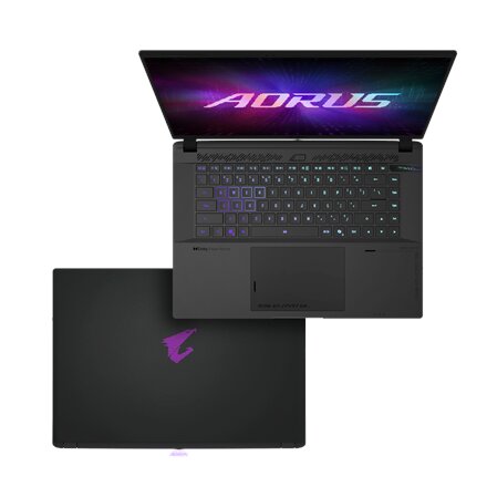 Gigabyte Aorus Master 16 6XJM4EEE64SP , Black , 16 , WQXGA , 2560 x 1600 pixels , 240 Hz , AMD Ryzen 9 , 9955HX3D , 32 GB , Solid-state drive capacity 1000 GB , NVIDIA GeForce RTX 5070Ti , GDDR7 , 12 GB , Windows 11 Pro , 802.11be , Bluetooth version 5.4 