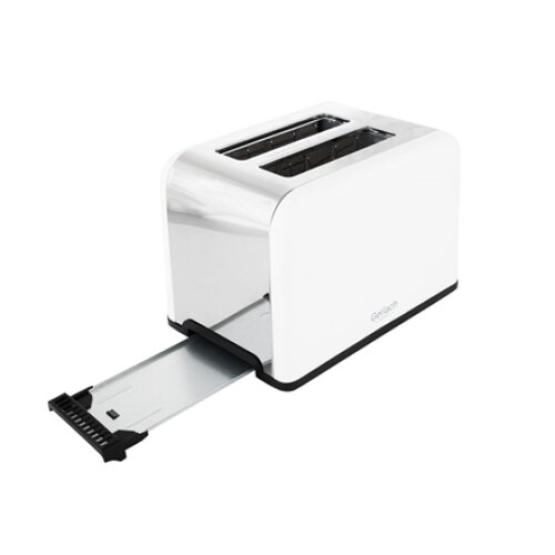 Gerlach Toaster GL 3221 Power 1100 W, Number of slots 2, Housing material Plastic, White