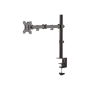 Neomounts Desk Mount , FPMA-D550BLACK Monitor Arm , Adjustable Height, Rotate, Tilt, Swivel , 10-32 , Maximum weight (capacity) 8 kg , Black