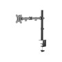 Neomounts Desk Mount , FPMA-D550BLACK Monitor Arm , Adjustable Height, Rotate, Tilt, Swivel , 10-32 , Maximum weight (capacity) 8 kg , Black