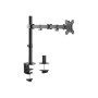 Neomounts Desk Mount , FPMA-D550BLACK Monitor Arm , Adjustable Height, Rotate, Tilt, Swivel , 10-32 , Maximum weight (capacity) 8 kg , Black