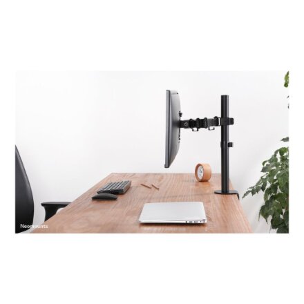 Neomounts Desk Mount , FPMA-D550BLACK Monitor Arm , Adjustable Height, Rotate, Tilt, Swivel , 10-32 , Maximum weight (capacity) 8 kg , Black