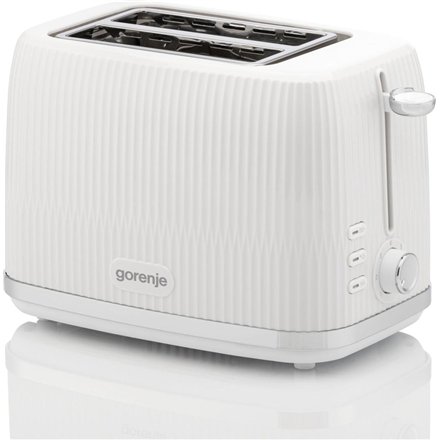 Gorenje Toaster , T850DPW , Number of slots 2 , Housing material Plastic , White