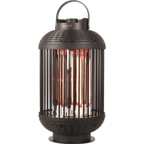 SUNRED Heater D-INDO-12T, Indox Dark Table Infrared 1200 W Black IP55