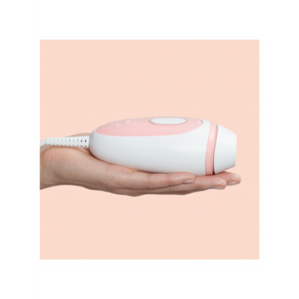 Braun , Epilator , PL1000 Silk-expert Mini IPL , Bulb lifetime (flashes) 300.000 , Number of power levels 3 , White/Pink
