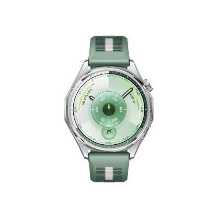 Huawei , WATCH GT 6 46mm , Smart watch , GPS (satellite) , AMOLED , 1.47 inches , Waterproof , Green