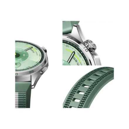 Huawei , WATCH GT 6 46mm , Smart watch , GPS (satellite) , AMOLED , 1.47 inches , Waterproof , Green