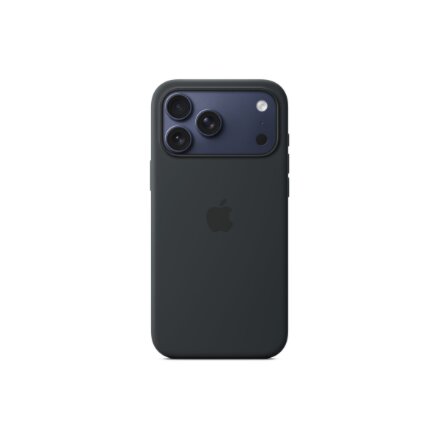 Apple Back cover , Apple , iPhone 17 Pro Max , Silicone , Black , MagSafe