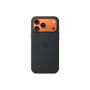 Apple Back cover , Apple , iPhone 17 Pro Max , Silicone , Black , MagSafe