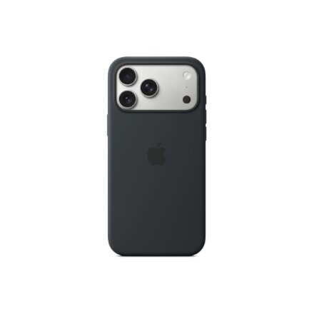 Apple Back cover , Apple , iPhone 17 Pro Max , Silicone , Black , MagSafe