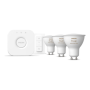 Philips Hue WCA Starter Kit 3pcs, Bridge, Switch , GU10 , 4.2 W , White and colour light