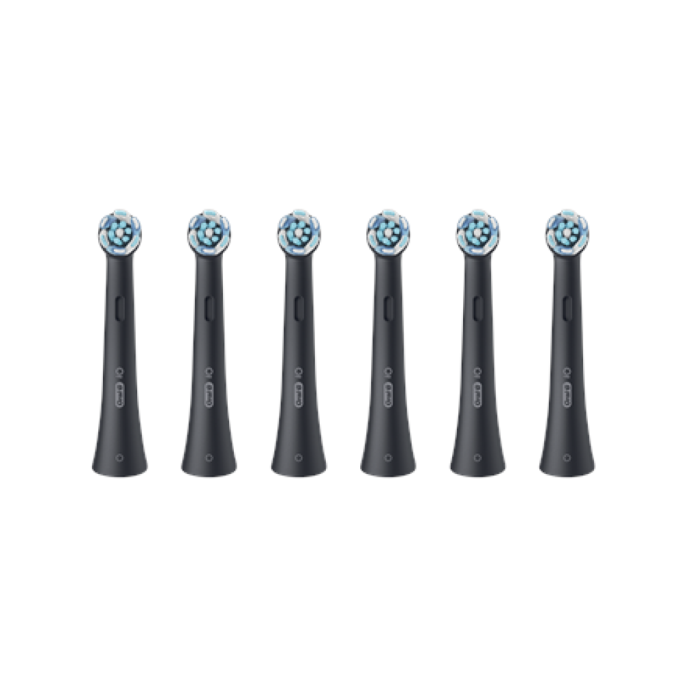 Oral-B Replaceable toothbrush heads , iO UltimateClean , Heads , For adults , Number of brush heads included 6 , Black