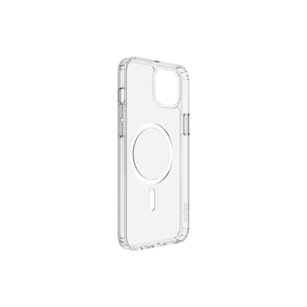 Belkin , SheerForce Magnetic Anti-Microbial Protective Case , Protective Case , Apple , iPhone 14 , N/A , Transparent , Protect your new iPhone 14 with a MagSafe-compatible, magnetic phone case. The clear, UV light-resistant material prevents discoloratio