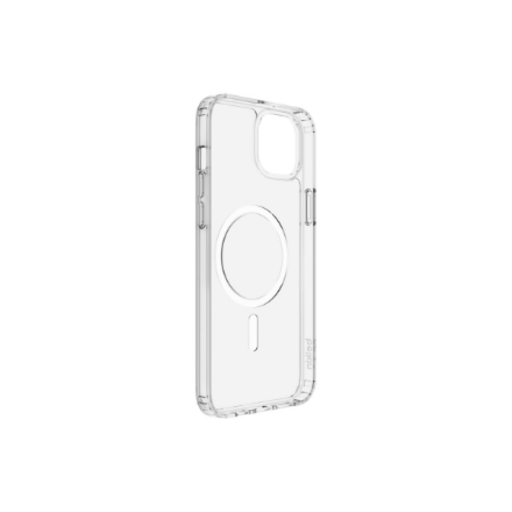 Belkin , SheerForce Magnetic Anti-Microbial Protective Case , Protective Case , Apple , iPhone 14 , N/A , Transparent , Protect your new iPhone 14 with a MagSafe-compatible, magnetic phone case. The clear, UV light-resistant material prevents discoloratio