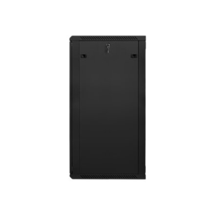 Lanberg , Rack cabinet 19 wall-mount 27U/600x600 (flat pack) , WF01-6627-10B , Black