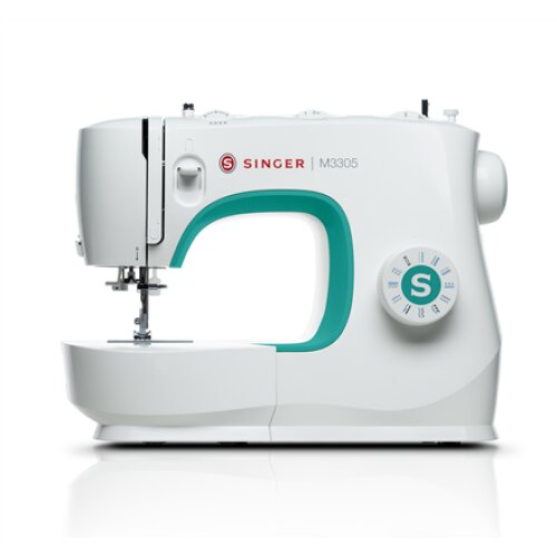 Singer , Sewing Machine , M3305 , Number of stitches 23 , Number of buttonholes 1 , White
