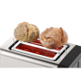 Bosch , DesignLine Toaster , TAT4P420 , Power 970 W , Number of slots 2 , Housing material Stainless Steel , Stainless steel/Black