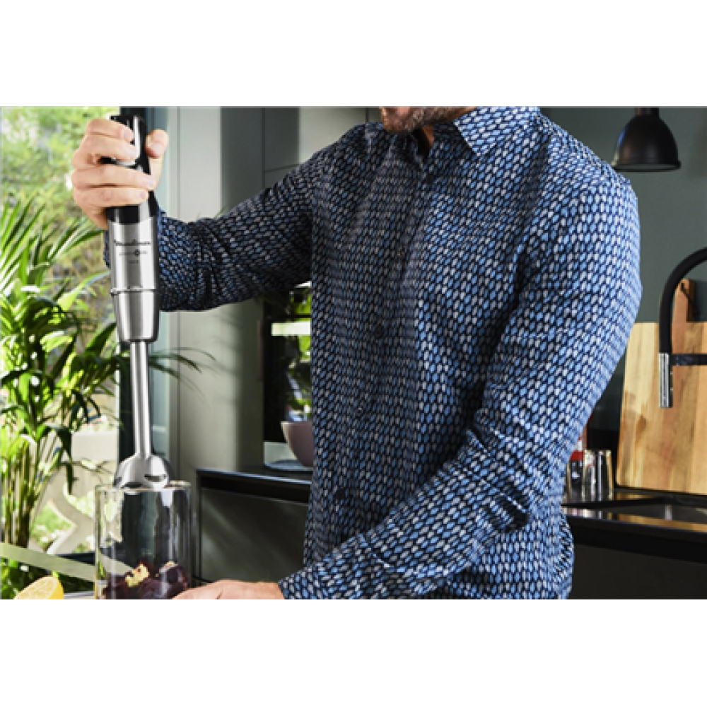 HB95LD38 TEFAL , Blender , Infinity Force Pro 5in1 HB95LD38 , Hand Blender , 1200 W , Number of speeds Variable , Black/Stainless steel