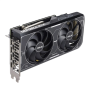 Asus DUAL-RTX3060TI-O8GD6X NVIDIA, 8 GB, GeForce RTX 3060 TI, GDDR6X, PCI Express 4.0, HDMI ports quantity 1, Memory clock speed 19000 MHz