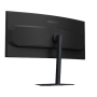 Gigabyte GS34WQCA , 34 , VA , WQHD , 120 Hz , 1 ms , 3440 x 1440 pixels , 300 cd/m² , HDMI ports quantity 2 , Black