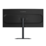 Gigabyte GS34WQCA , 34 , VA , WQHD , 120 Hz , 1 ms , 3440 x 1440 pixels , 300 cd/m² , HDMI ports quantity 2 , Black
