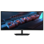 Gigabyte GS34WQCA , 34 , VA , WQHD , 120 Hz , 1 ms , 3440 x 1440 pixels , 300 cd/m² , HDMI ports quantity 2 , Black