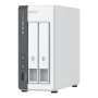 QNAP 2-bay 2.5 GbE NAS with Integrated NPU , TS-216G , ARM 4-core , Cortex-A55 , Processor frequency 2.0 GHz , 4 GB