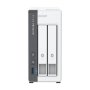 QNAP 2-bay 2.5 GbE NAS with Integrated NPU , TS-216G , ARM 4-core , Cortex-A55 , Processor frequency 2.0 GHz , 4 GB