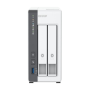 QNAP 2-bay 2.5 GbE NAS with Integrated NPU , TS-216G , ARM 4-core , Cortex-A55 , Processor frequency 2.0 GHz , 4 GB