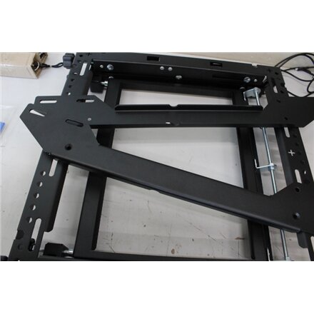 SALE OUT. EDBAK VWPOP65-P Video Wall Pop-Out Mount with Quick Release 42-65, Portrait , EDBAK Wall mount , VWPOP65-P , Display Mounts , 42-65 , Maximum weight (capacity) 60 kg , DAMAGED PACKAGING AND PAINT, UNPACKED , Black