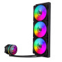 Gamemax CPU Liquid Cooler , ICEBURG 360 INFINITY BK , Black